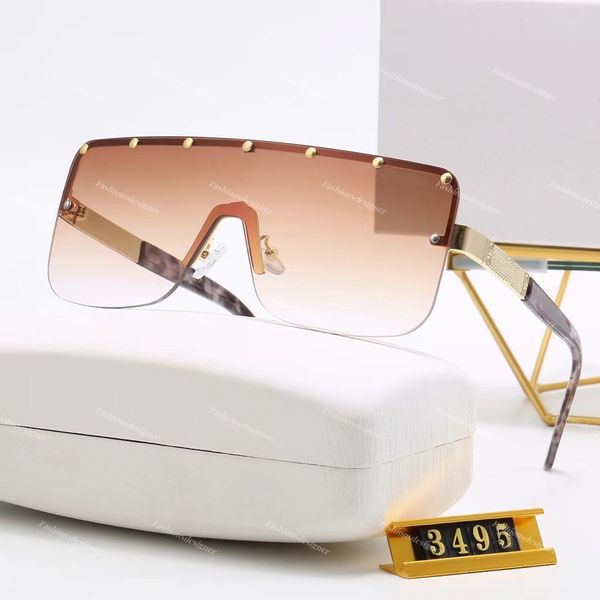 Óculos de sol Designer Mulheres Versage Sunglasses Glassless Glases sem dimensões de aro de molho de moldura de moldura de moldura de molho de arbítrio