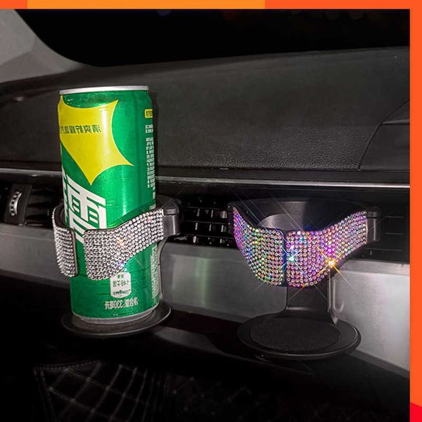 New Cup Car Drink Holder Air Vent Outlet Drink Water Coffee Bottle Holder Organizer regolabile Accessori universali