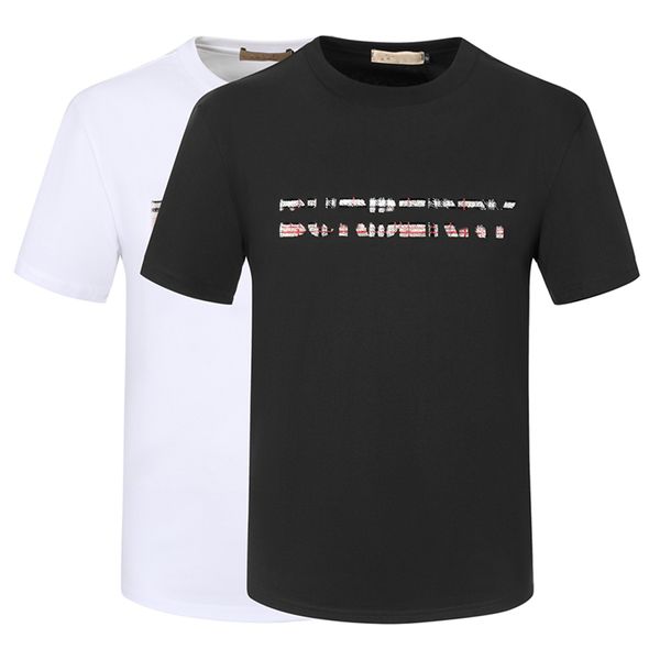 Summer Collection Men's T-shirt Plus Size Pesado Casal de tecido Use Designer de camiseta de alta qualidade
