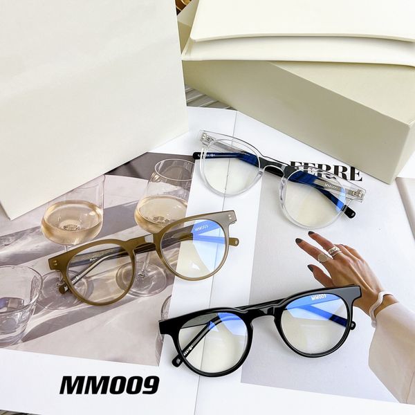 Sonnenbrille GENTLE MM009 Sonnenbrille Korea Marke Design GM Frauen Männer Rezept Anti Blaues Licht Gläser UV400 Schutz 230517