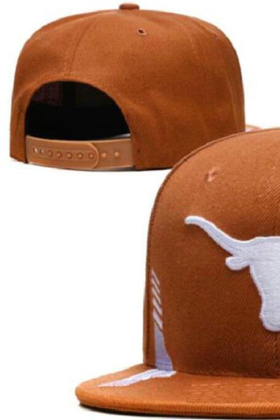 2023 All Team Fan's USA College Baseball verstellbare Longhorns-Mütze auf Feldmischung Bestellgröße geschlossen Flat Bill Base Ball Snapback Caps Bone Chapeau A0