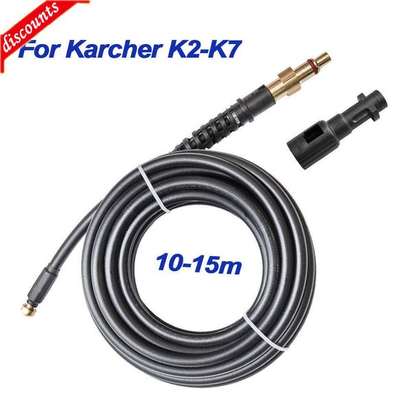 Nuovo 10-15 m Rondella Ad Alta Pressione Fogna di Scarico Acqua di Pulizia Tubo Tubo Cleaner Per Karcher K2 K3 K4 K5 k6 K7 Per Lavor Auto Rondella