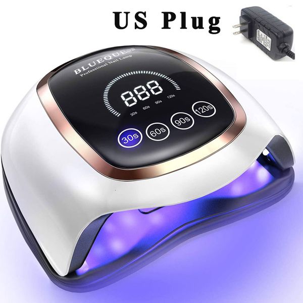 Lâmpada de led de secadores de unhas UV para unhas Lâmpada de unhas de secador de unhas com interruptor de toque Sensor de movimento LCD Curing Rápida Todo