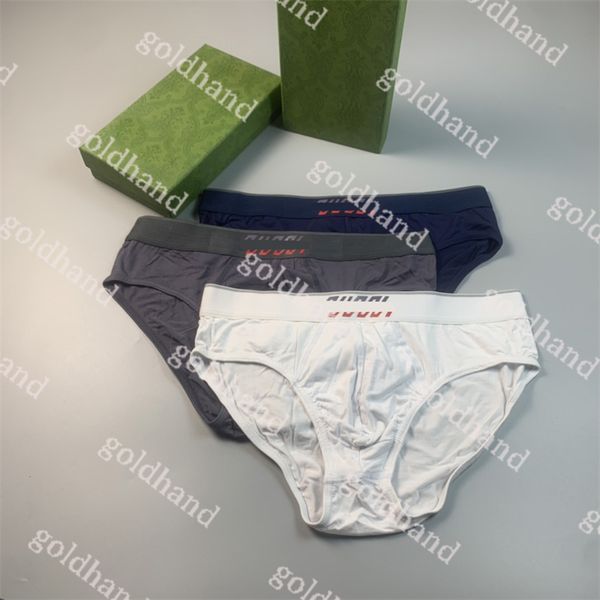 Slip da uomo Mutande sexy Designer Classico Uomo Intimo stampato Luxury Brand Summer Boxer maschili traspiranti