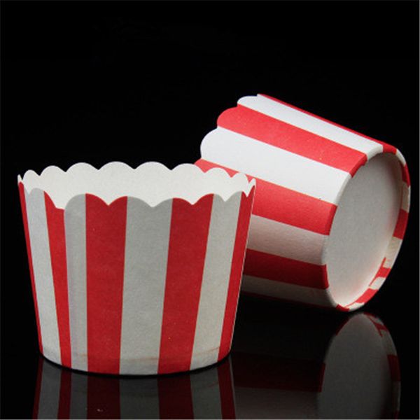 Bolo Ferramentas de bolo 50pcs faixas de cupcake copo Cupcake de graxa Cupcake Paper Paper Muffin Cupcake Baking Cupcake Liners para festa de casamento 230516