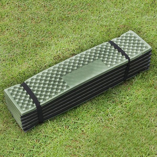 Outdoor-Pads Outdoor-Camping-Matte, feuchtigkeitsbeständige Matratze, ultraleichte Schaumstoff-Picknickmatte, zusammenklappbar, Eierschlitz, Strandmatte, Zelt, Isomatte, Drop 230516