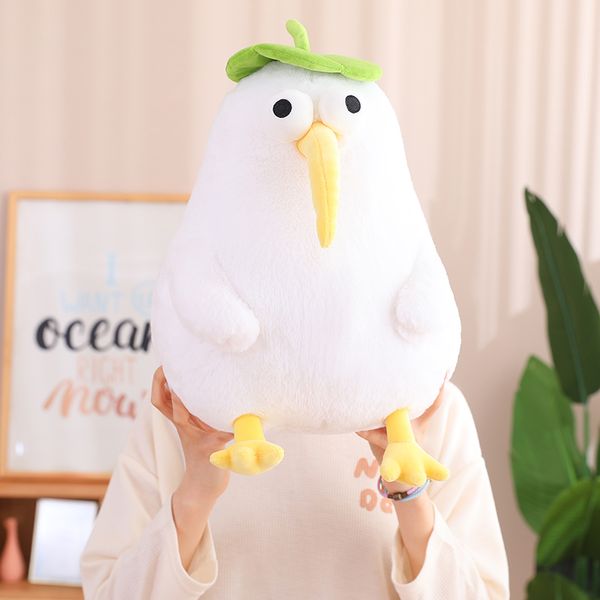 25-50cm fofo vida realista kiwi pássaro de pelúcia Toy Pillow macio