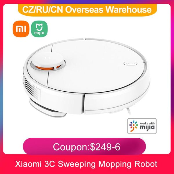 Cleaner xiaomi mijia mi robot 3c spazzando movping robot aspirapolvere ad aspirapolum