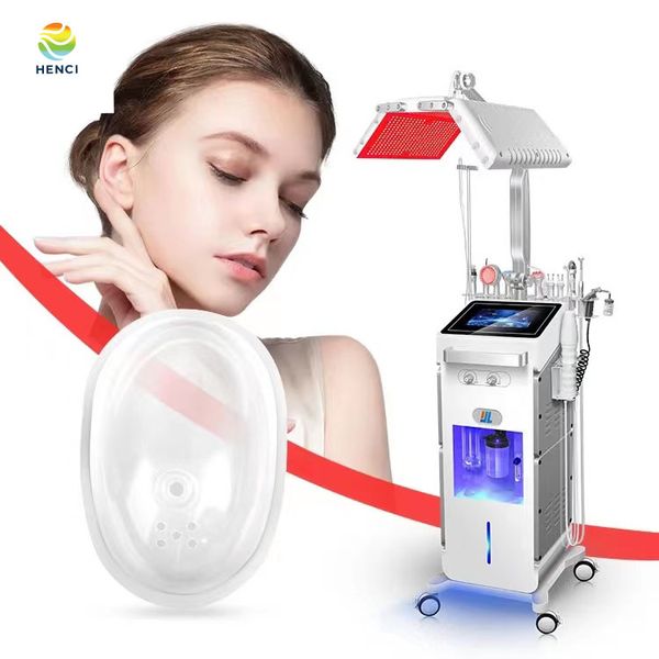 Nuovo arrivo 14 in 1 attrezzature per saloni di bellezza multifunzione Hydro Water Dermobrasion SPA Facial Machine