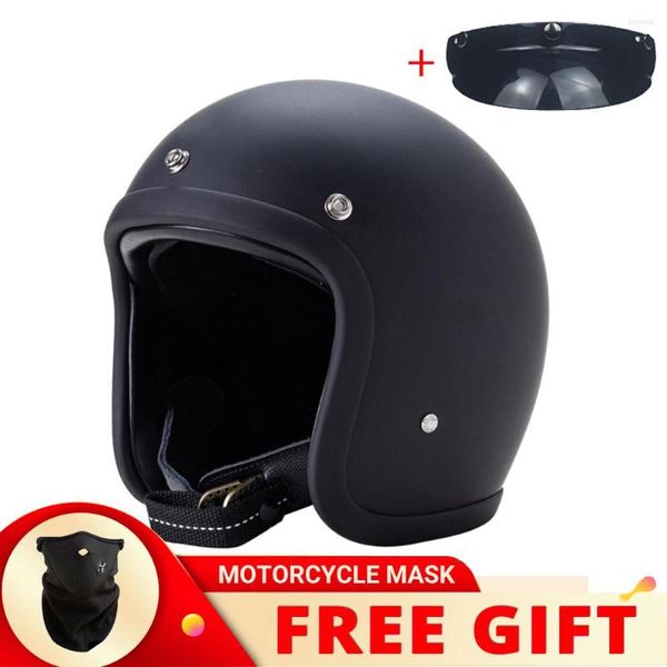 Мотоциклетные шлемы Helmetscocascos 500tx Vintage Open Face Helmet Japan Corea Fiberglass Electric Scooter Riding Jet Cascos Para Moto