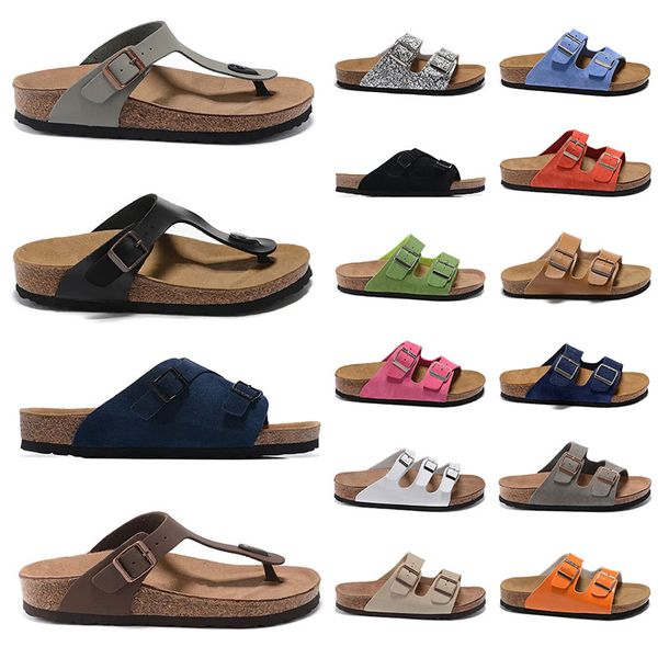 Gestreifte Freizeitschuhe für Badezimmer im Großhandel, Clogs, Hausschuhe, Birke, hellgrün, für Herren und Damen, Flip-Flops, Plattform, Filzschieber, Schnallenriemen, Hausschuhe