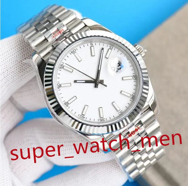 20-Stil-Armbanduhr für Herren, Armbanduhr für Herren, Uhren Asia 2813, luxuriöse Datejust-Armbanduhr mit 41 mm gebogener Lünette, leuchtende Nadeln, Jubliee-Austernarmband, einfarbig