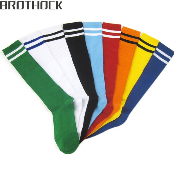 Sportsocken Brothock Sommer Kinder Fußballsocken dünne Baumwolle Jungen Fußball Cheerleader zeigen Jungenstrümpfe 230518