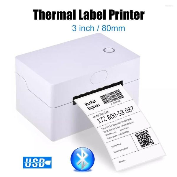 3-Zoll-Barcode-Aufkleber Label Express One-Link-Thermodrucker-Angebot Kostenlose App und Software zum Bearbeiten von Bluetooth-Mobilcomputern