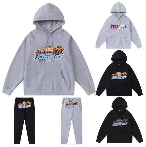 Erkekler Trapstar Trailtsuits Erkek Kadın Polar Trachsuit Setler Kış Hoodies Pantolon 2 Parça Set Çalıştırıcı Hoody Designer Sweatshirt Sport Joggers Nefes Alabaş Tasarım 67ess