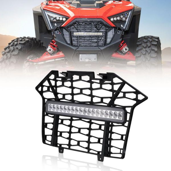 Все местные колеса запчасти Kemimoto UTV RZR передняя бампер Grill Grill 2023 для Polaris Pro XP / 4