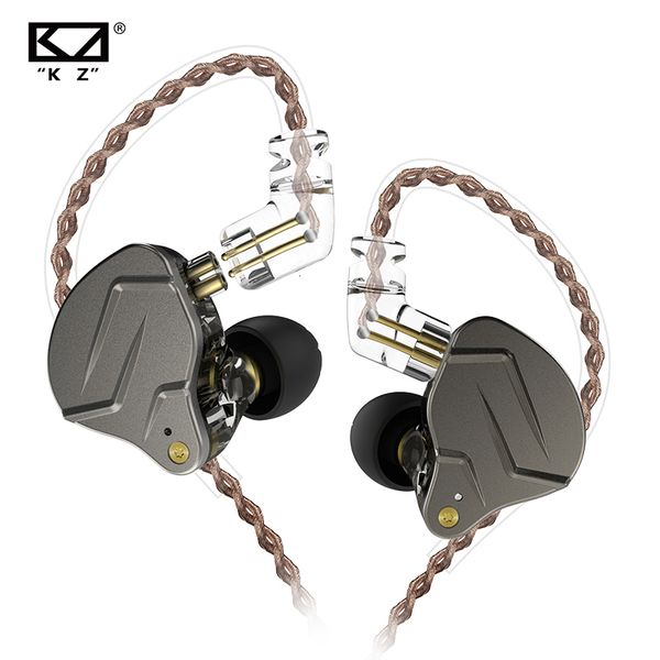 Handy-Kopfhörer ZSN Pro In Ear 1BA1DD Hybrid-Technologie Hifi Bass Monitor Metallkopfhörer Sport Noise Cancelling Headset 230518