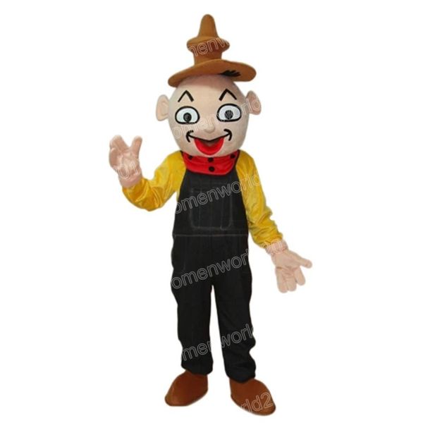 Halloween Clown Maskottchen Kostüm Simulation Cartoon Charakter Outfit Anzug Karneval Erwachsene Geburtstag Party Fancy Outfit für Männer Frauen