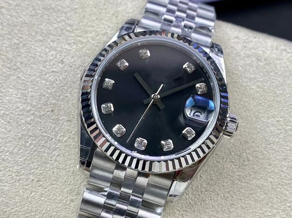 Com o relógio masculino da caixa original DateJust Aaa Presidente 41mm Data Data de Aço Anterior Seio Automático Mecânica Mecânica Relógios Masculinos