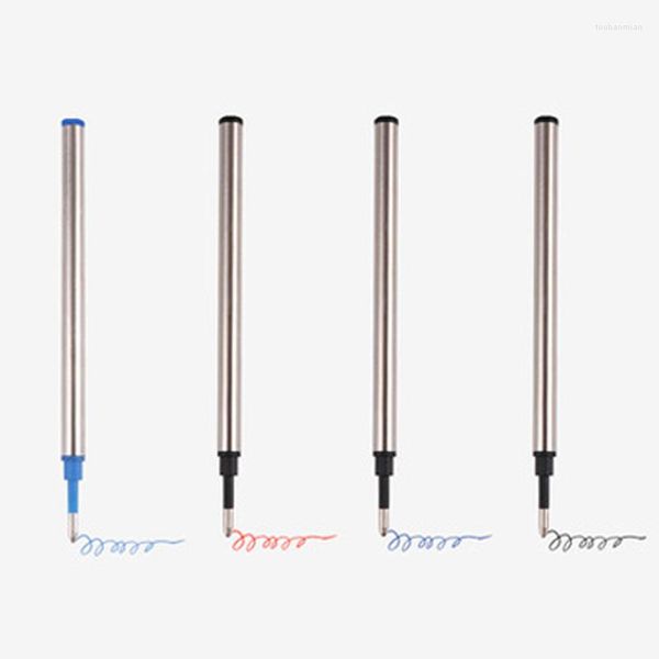 Замена ядра черно -синей прямой вставки спиральной тип 3pcs Metal Pen Business Signature BX001