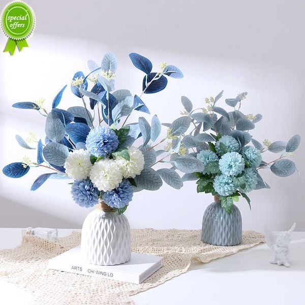 NEU Nordic Rayon Blume Brautdusche Hochzeit Bouquet Home Party Tischdekoration gefälschte Blume DIY Botanische Blumenstrauß