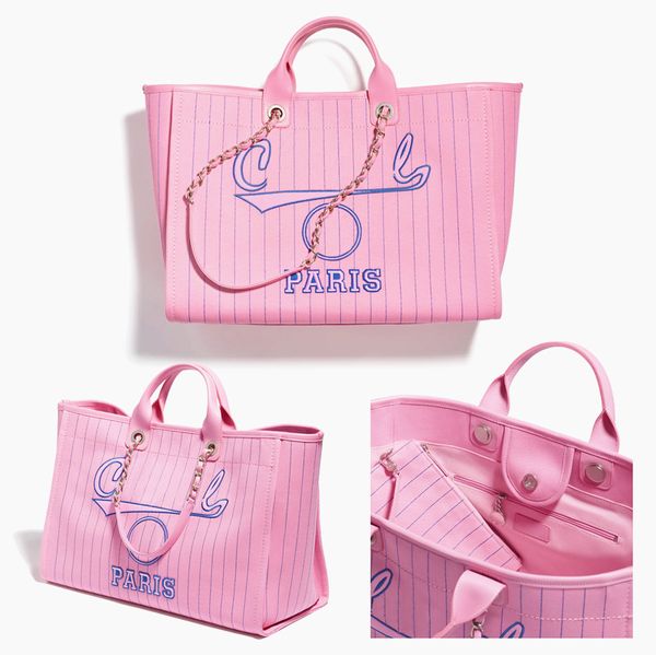 Летняя верхняя ручка женская роскошная сумочка Maxi Shopper Bag Designer Pink Cc мешки Мужские рабочие Дафель кросс -кузнец мешок для цепи сцепления.