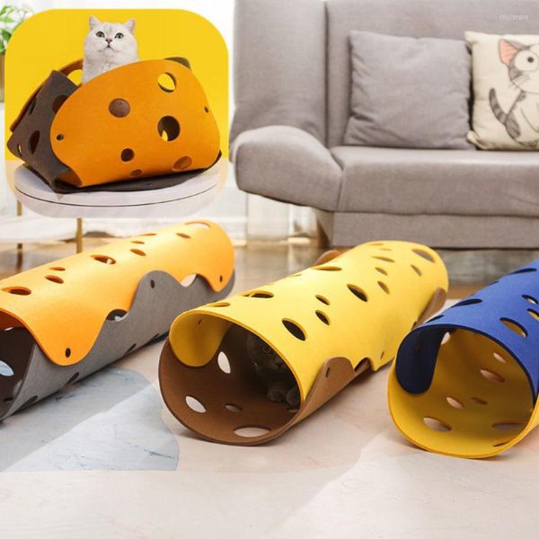 Кошки кровати DIY складные войлочные маты туннельные игрушки с деревья