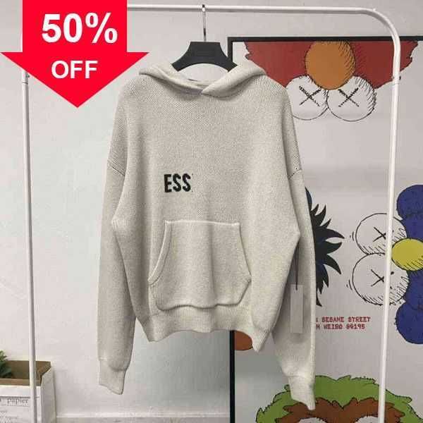 ES Hoodie Turtleneck Jumpers Loose Свитера повседневные трикотаж.