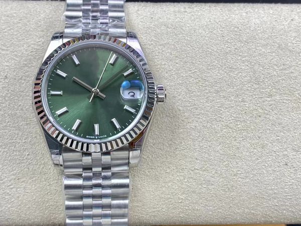 Orologio da uomo in vetro zaffiro 41mm datejust president watch 904L lunetta in acciaio inossidabile meccanico automatico orologio da uomo aaa Green dail