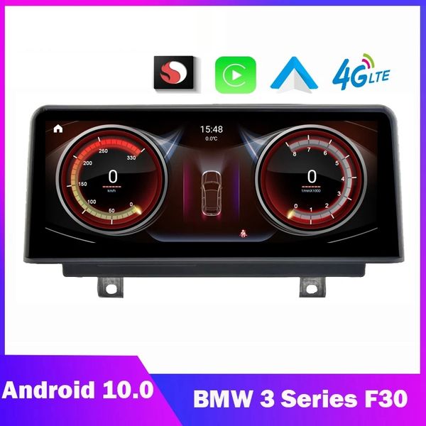 10.25 '' CarPlay de jogador multimídia Android para BMW 1/2/3/4 Série F20/F30 Autoradio Touch Screen Scel Sceling Navigation 4G