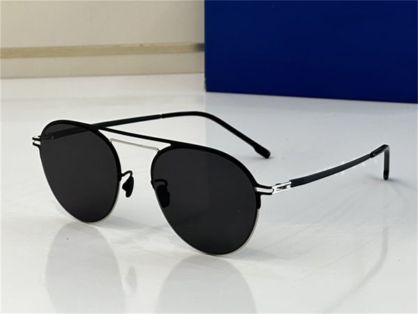 Óculos de sol de origem de designer masculino de luxo quentes para homens Design de titânio Round Frames UV400 Protetive Ladies Sun Glasses for Women Retro Eyewear vêm com estojo original