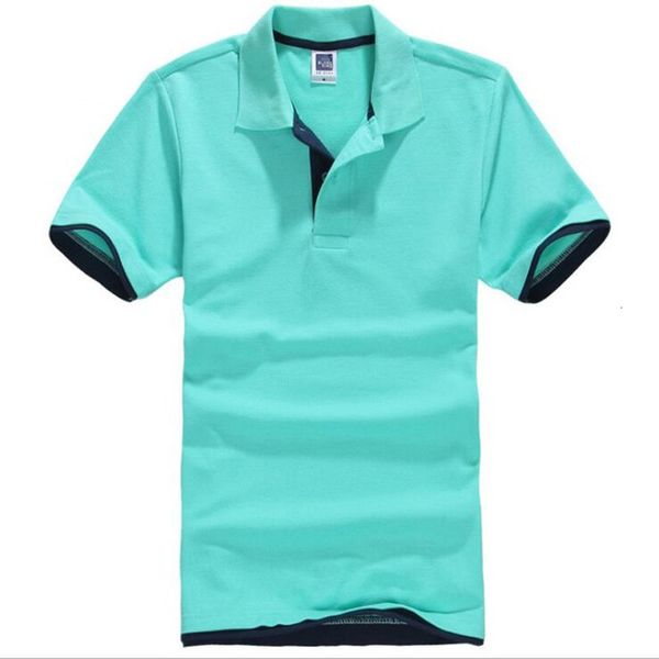 Polos masculinos Marca de verão Men camisa pólo Casual algodão casual manga curta Men camisas polos de plus size 3xl Jerseys Golf Tennis Polos Masculina 230518