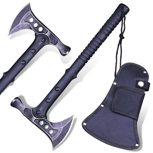 Bijl machado multiuso, martelo para acampamento ao ar livre, corte de madeira, machado de mão, combate a incêndio, ferramenta de jardinagem, martelo de machado