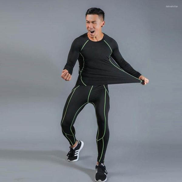 Giacche da corsa 2023 Intimo sportivo a compressione Uomo e donna Lungo Autunno Inverno Scarpe da corsa Leggings da allenamento