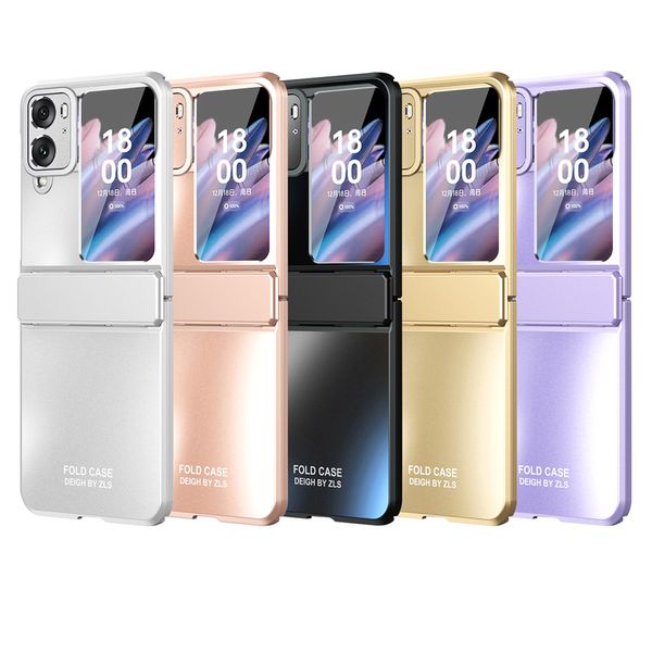 Neue mattierte Handyhülle für Huawei P50 Pocket, hochwertige matte Galvanik, leicht und dünn, OPPO Find N2 VIVO X Flip-Schutzhülle