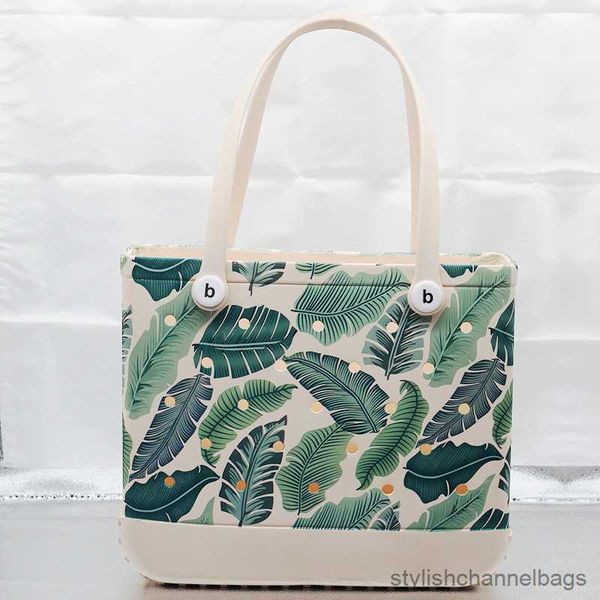 Материалы мешки Unisex Plunged Beach Bag Soft Material Materal Simbag Printing Patter