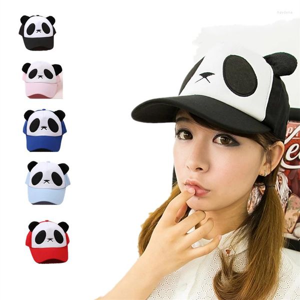 Boinas de chapéu-filhote-filho do desenho animado de animais Lolita Cap ajustável de beisebol Panda Kawaii Gift Outdoor Party