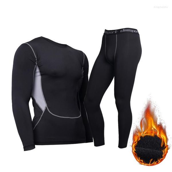 Jackets de corrida Twtopse Men Camadas de ciclismo Camadas de lã Warm Sports Compression Tracksuit de compactação rápida seco anti-snowboard snowboard