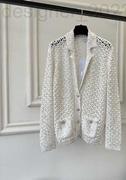 Designer di maglioni da donna Nuovo designer di giacche primaverili 2023 Moda - autunno inverno Paillettes Cardigan per il tempo libero irthday Regalo per la festa della mamma OEDR