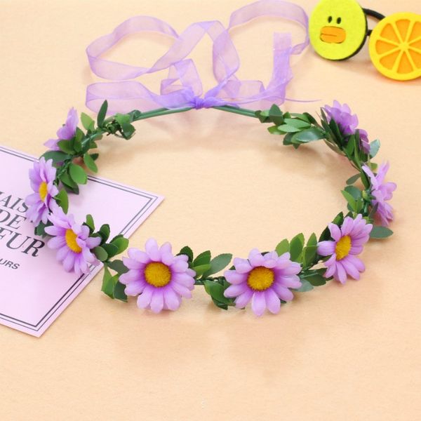 Baby Girl Headdsding Beautiful Flowers Fashion Hair Band свадебная невеста гирлянда Элегантное путешествие сувенир подарок молодежь популярный BA06 B23