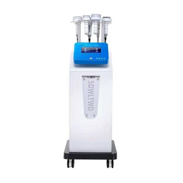 Alta qualità 6 in 1 80K Vacuum RF Cavitation Vibration Body Shaping Machine 5D Skin Tightening Device