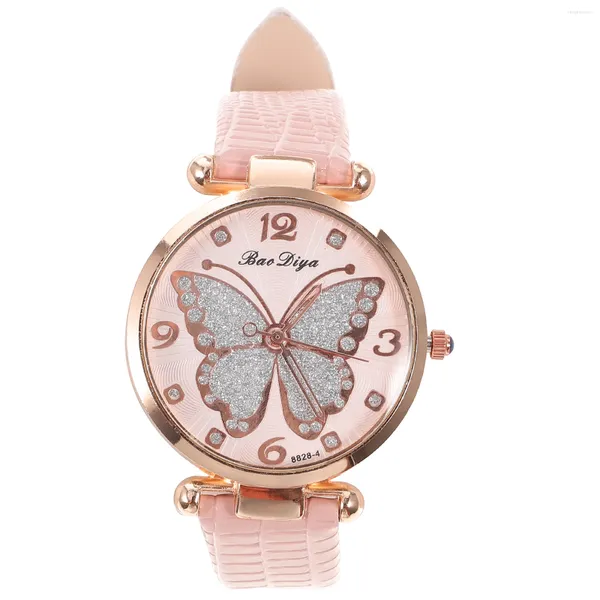 Orologi da polso Farfalle Quadrante Design Orologio da donna Moda Casual Semplice