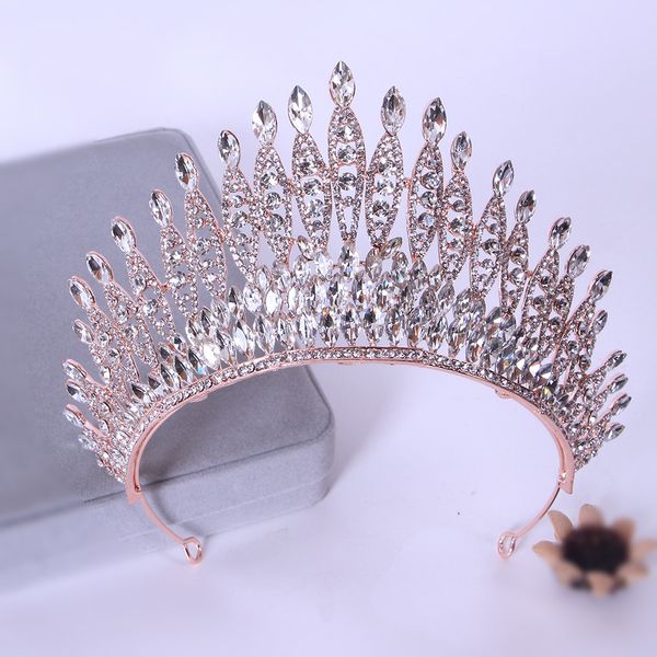 Acessórios para joalheria Royal Crown Jewelry Wedding Ornamentos de casamento da noiva Festa de dança Princesa Múltipla Cores Dream Dream