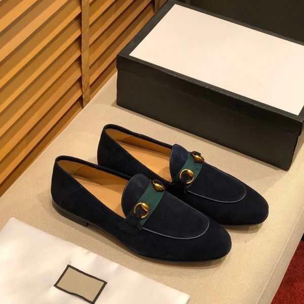 Grande tamanho 38-46 homens Oxfords Sapatos de couro British Green Blue Sapatos feitos à mão vestido formal Men Slip Slip Slip On Bullock