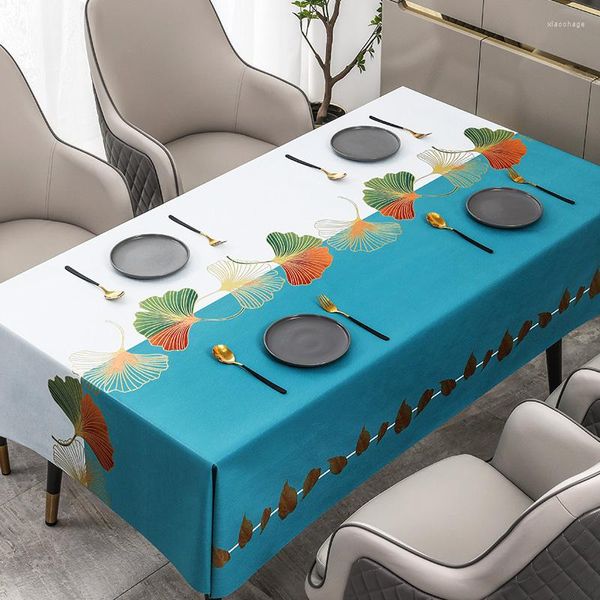 Tabela de pano de cozinha decoração de casamento de tecido à prova d'água Desk insa