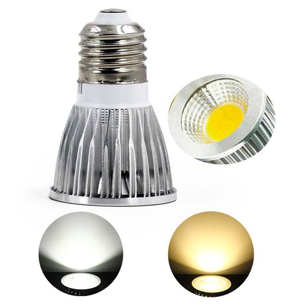 E27 LED Faretto Lampadina COB 220V / 110V Spot LED 3w 5W 7W 10W Atmosfera Decorazione Centro Commerciale Metallo Dissipazione Calore Shell AC85-265V