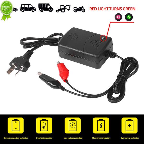 Новый 12 В 1.3A мотоциклетный зарядный устройство Smart Toy Car Power Adapter Зарядка для перезаряжаемого Agm Gel Head Acid Actulet 7ah 7ah 9ah 12ah