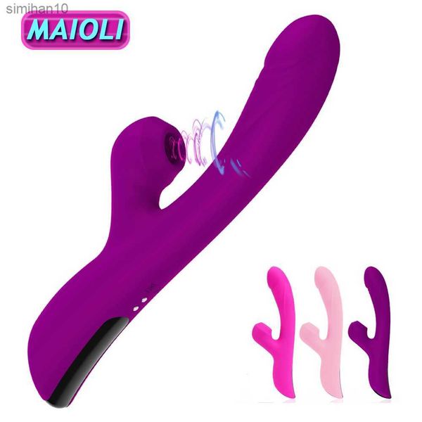 Erwachsene Spielzeug Klitoris Saugen Vibrator Kaninchen Heizung Dildo Vibratoren G-punkt Massagegerät Klitoris Stimulator mit 10 Muster Erwachsene Sex Spielzeug für Frauen L230519