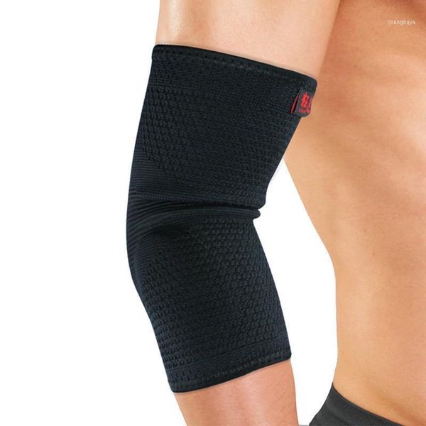 Joelheiras Kuangmi Silicone Compression Manga de cotovelo Suporte de braço esportivo Aquecedores de ciclismo Protetor de basquete de tendonite