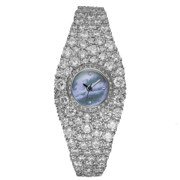 Orologi da donna Top Melissa Lady Watch Japan Quartz Fashion Dress Bracciale Shell Luxury Crystal Party Girl Confezione regalo di compleanno 230519